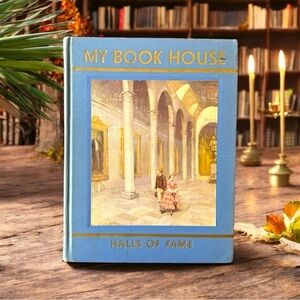 VINTAGE 1937 Halls of Fame of My Book House - Childhood Biographies of Authors